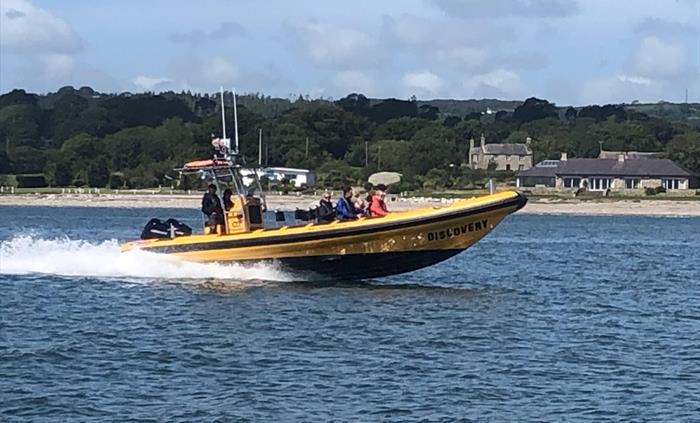 Heading out to Puffin Island